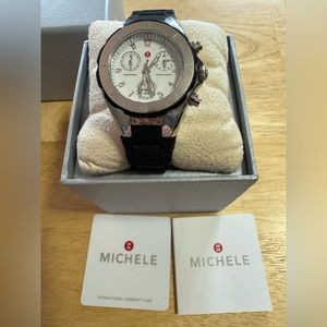 Used Michele Tahitian Jelly Band watch
